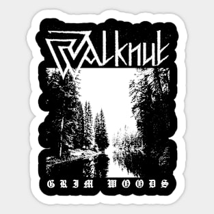 Walknut Grim Moods Sticker